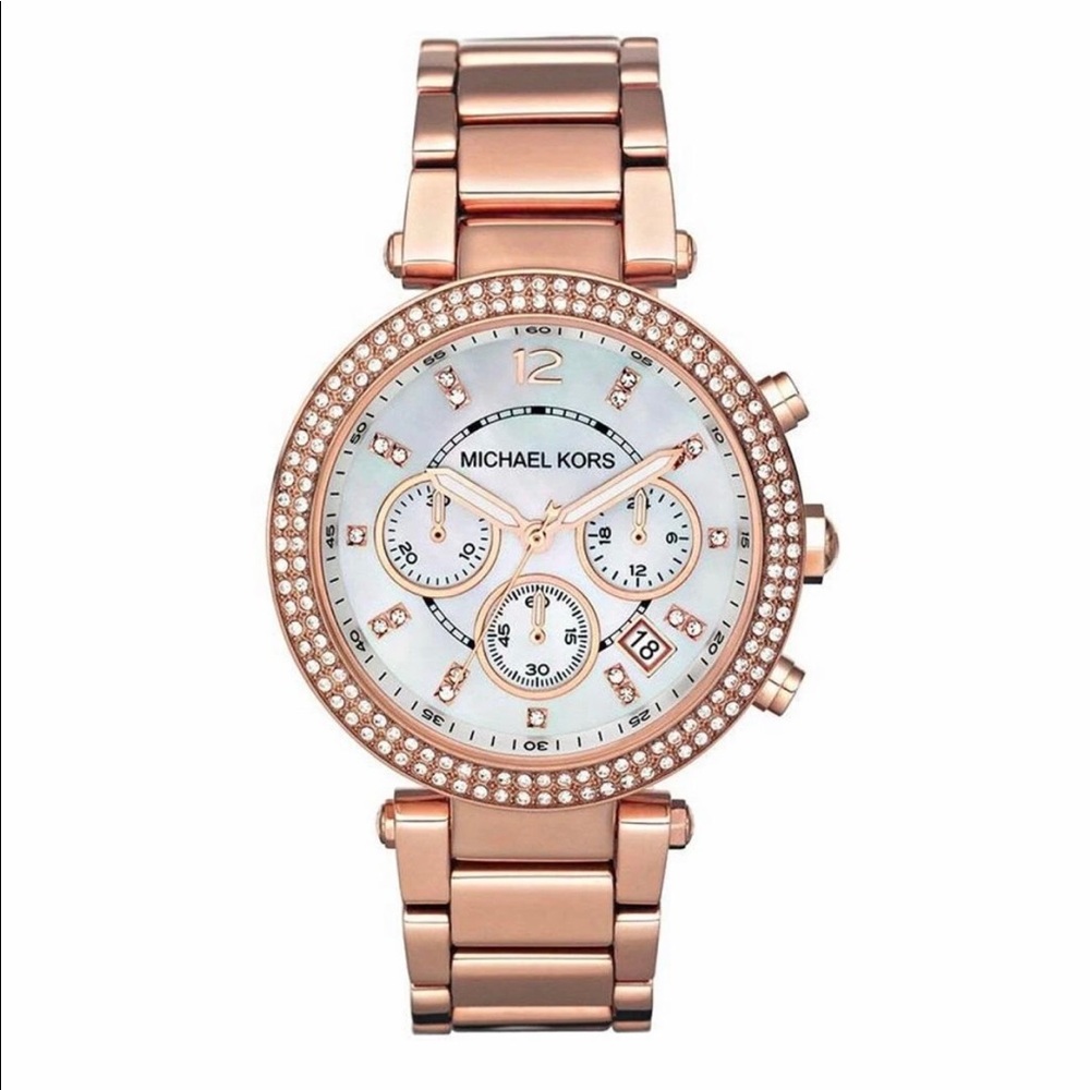 Michael Kors Rose Gold Watch with Marble face